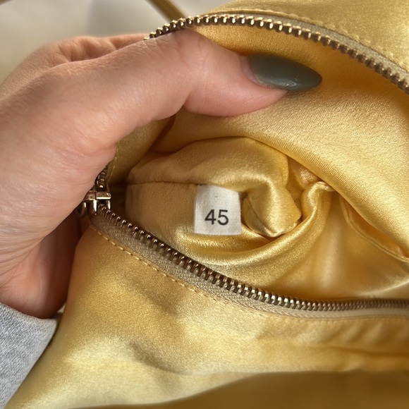 SOLD Prada Yellow Sequined Shoulder Bag - Picture 13 of 13